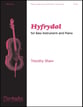 HYFRYDOL FOR BASS INSTRUMENT AND PIANO cover